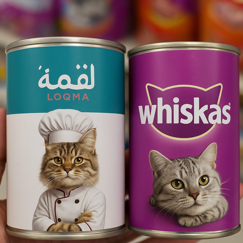 ما هو الأفضل؟ مقارنة بين طعام القطط الرطب لقمة و ويسكاس